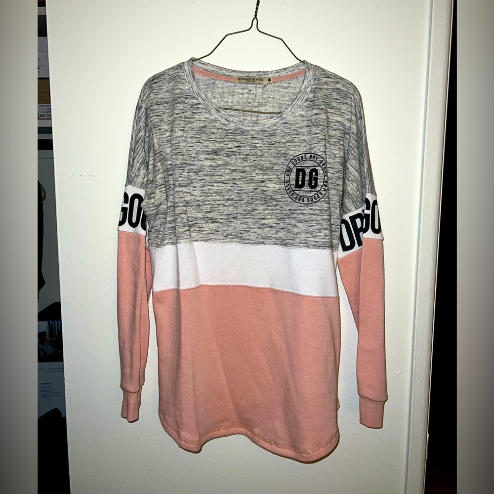 Dry Goods Colorblock Crewneck Sweatshirt Size M